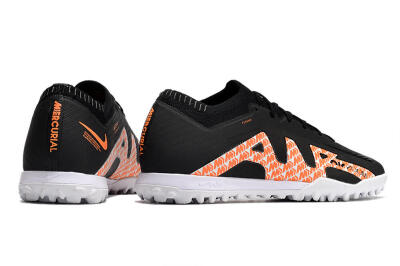 Nike Air Zoom Mercurial Vapor 15 Elite TF Football Shoes - Black/White/Pink