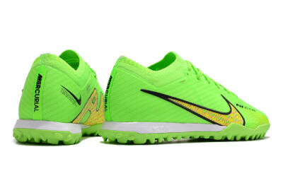 Nike Air Zoom Mercurial Vapor 15 Elite TF Football Shoes - Green/Yellow/Pink
