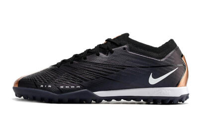 Nike Air Zoom Mercurial Vapor 15 Elite TF Football Shoes - Black/White