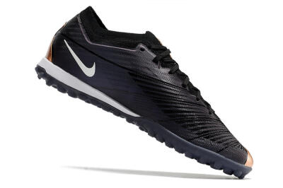 Nike Air Zoom Mercurial Vapor 15 Elite TF Football Shoes - Black/White