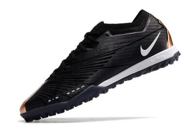 Nike Air Zoom Mercurial Vapor 15 Elite TF Football Shoes - Black/White
