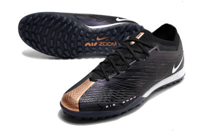 Nike Air Zoom Mercurial Vapor 15 Elite TF Football Shoes - Black/White