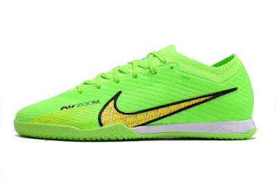 Nike Air Zoom Mercurial Vapor 15 Elite IC Football Shoes - Green/Yellow/Pink