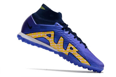 Nike Air Zoom Mercurial Superfly 9 Elite TF Football Shoes - Blue/Green/Yellow