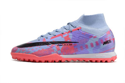 Nike Air Zoom Mercurial Superfly 9 Elite TF Football Shoes - Blue/Purple/Red