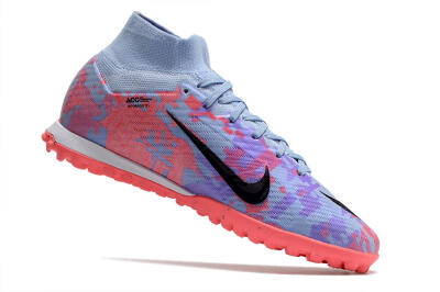 Nike Air Zoom Mercurial Superfly 9 Elite TF Football Shoes - Blue/Purple/Red