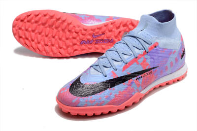 Nike Air Zoom Mercurial Superfly 9 Elite TF Football Shoes - Blue/Purple/Red