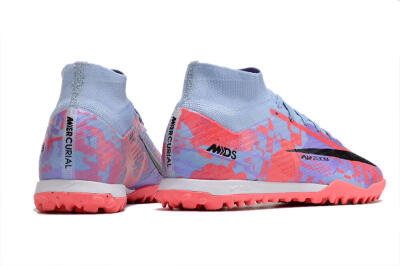 Nike Air Zoom Mercurial Superfly 9 Elite TF Football Shoes - Blue/Purple/Red