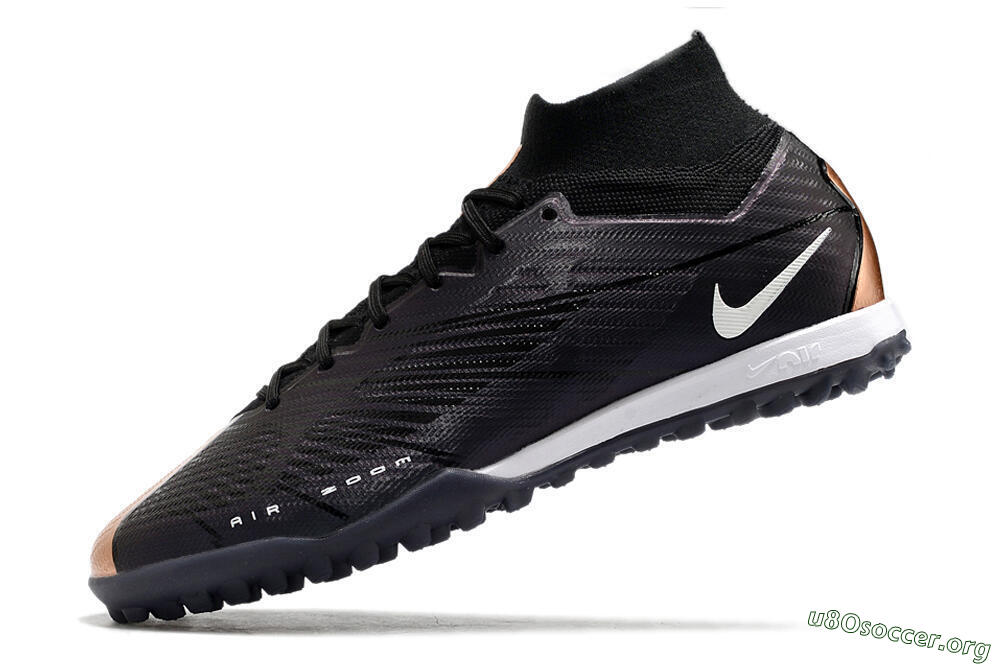 Nike Air Zoom Mercurial Superfly 9 Elite TF Football Shoes - Black/White 5