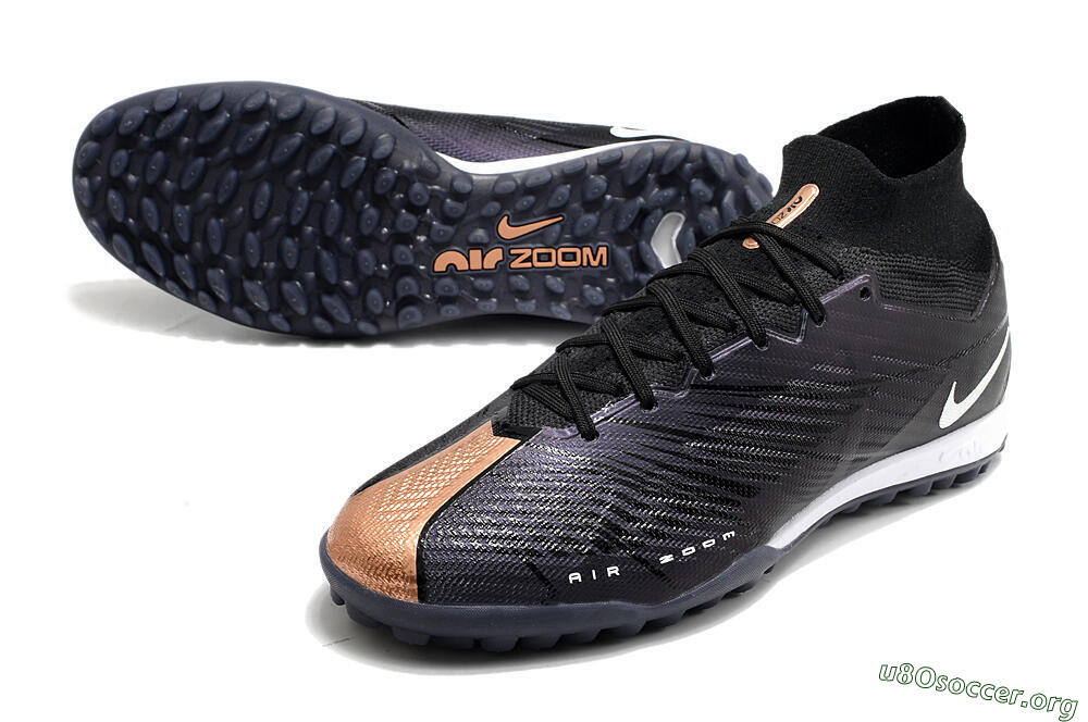 Nike Air Zoom Mercurial Superfly 9 Elite TF Football Shoes - Black/White 0