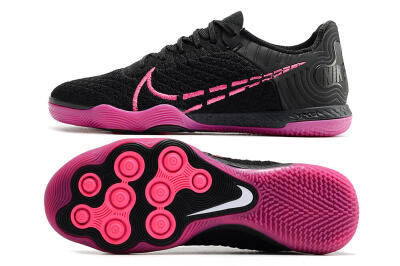 Nike Reactgato IC Football Shoes - Black/Pink