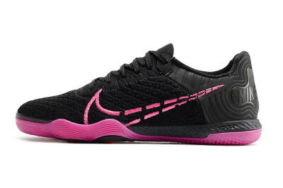 Nike Reactgato IC Football Shoes - Black/Pink