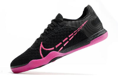 Nike Reactgato IC Football Shoes - Black/Pink