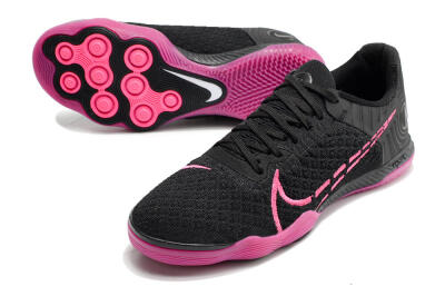 Nike Reactgato IC Football Shoes - Black/Pink