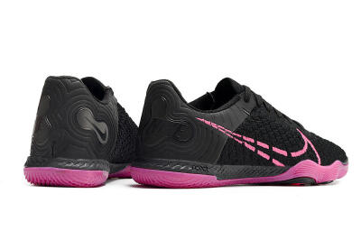 Nike Reactgato IC Football Shoes - Black/Pink