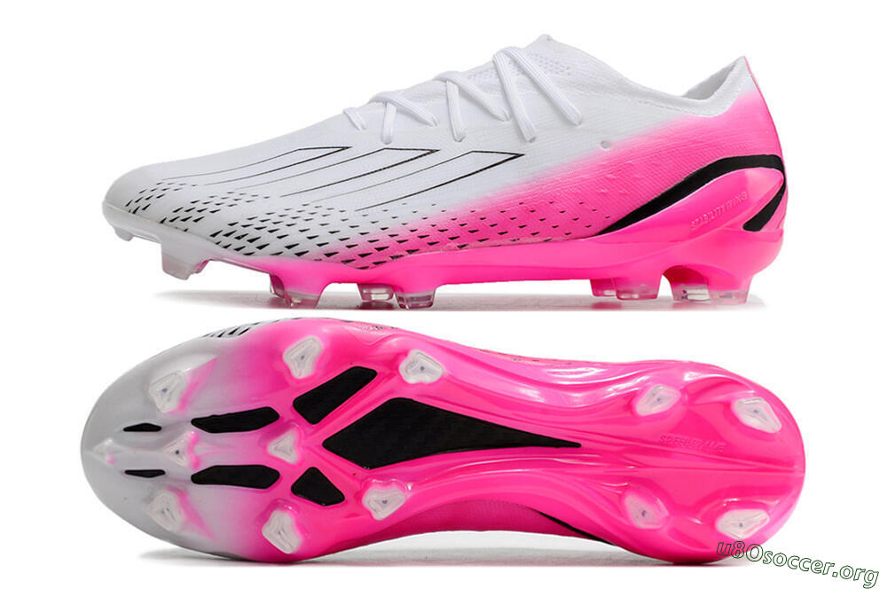 Adidas X Speedportal.1 FG Football Boots - White/Pink/Black 1
