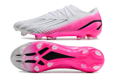 Adidas X Speedportal.1 FG Football Boots - White/Pink/Black