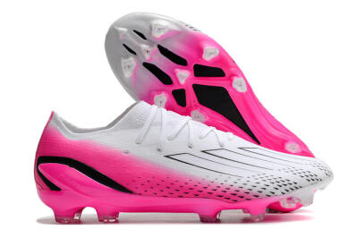 Adidas X Speedportal.1 FG Football Boots - White/Pink/Black