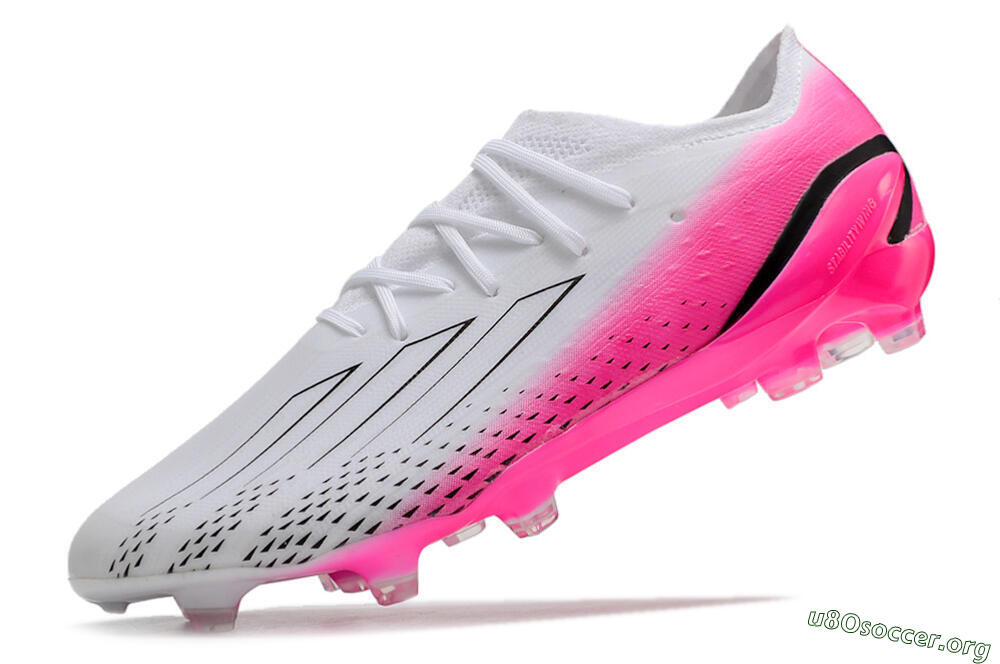 Adidas X Speedportal.1 FG Football Boots - White/Pink/Black 5