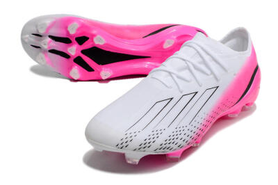 Adidas X Speedportal.1 FG Football Boots - White/Pink/Black