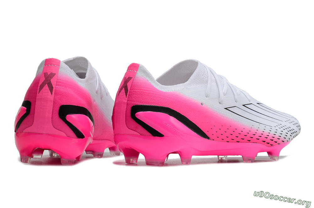 Adidas X Speedportal.1 FG Football Boots - White/Pink/Black 6