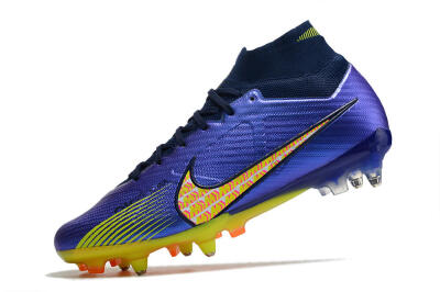 Nike Air Zoom Mercurial Superfly 9 Elite SG Football Boots - Blue/Yellow/Pink