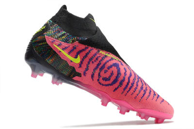 Nike Phantom GX Elite DF FG Football Boots - Pink/Rainbow
