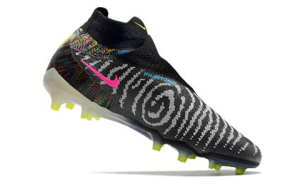 Nike Phantom GX Elite DF FG Football Boots - Black/Rainbow