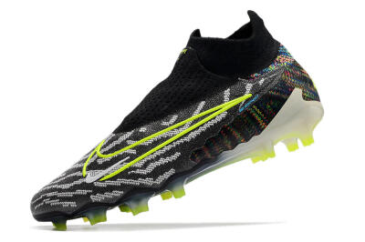 Nike Phantom GX Elite DF FG Football Boots - Black/Rainbow