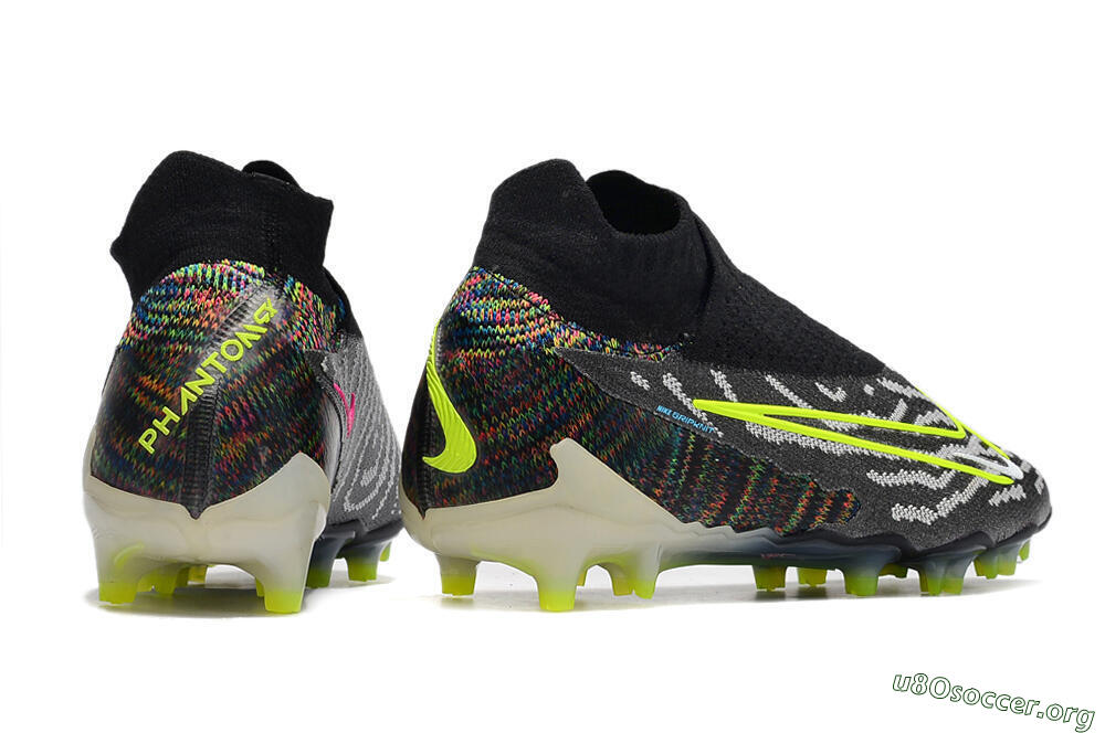 Nike Phantom GX Elite DF FG Football Boots - Black/Rainbow 6