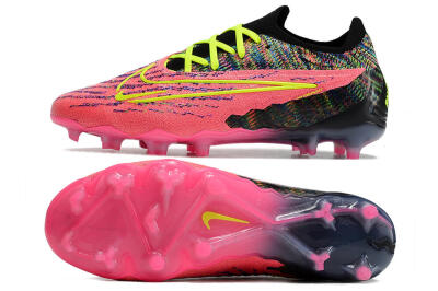 Nike Phantom GX Elite FG Football Boots - Pink/Rainbow
