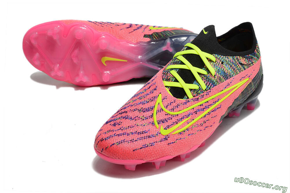 Nike Phantom GX Elite FG Football Boots - Pink/Rainbow 0