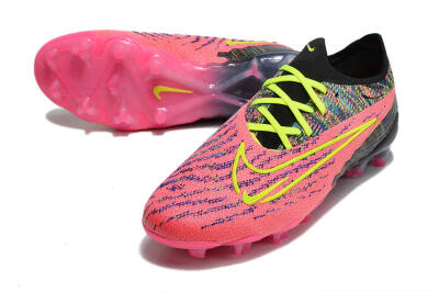Nike Phantom GX Elite FG Football Boots - Pink/Rainbow