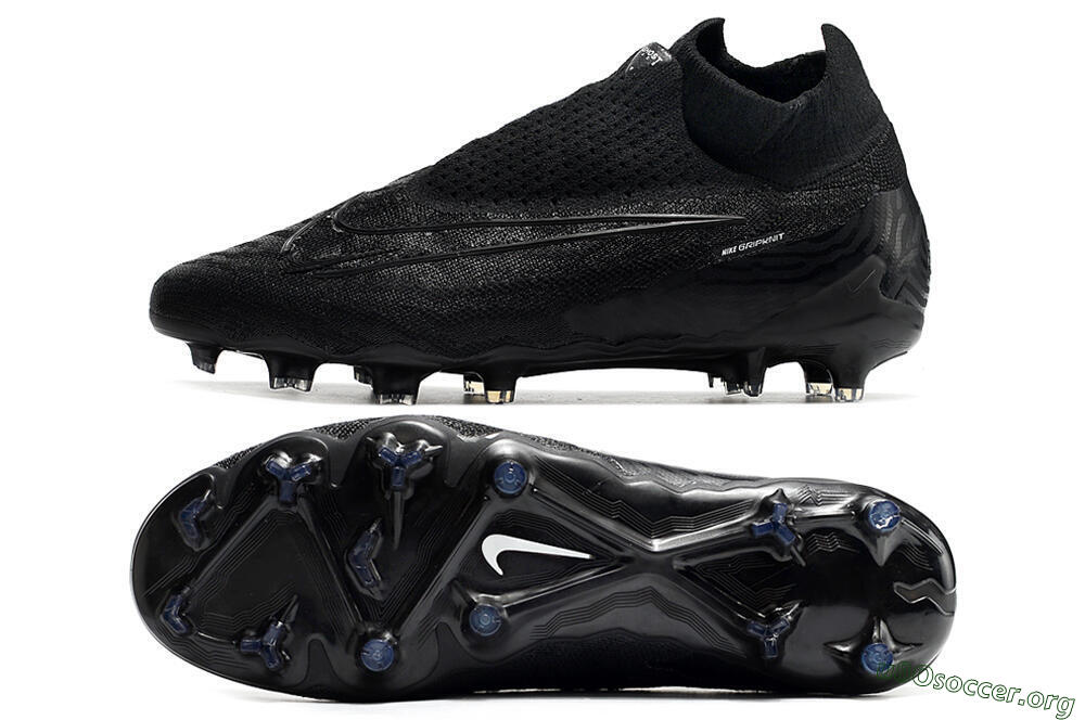 Nike Phantom GX Elite DF FG Football Boots - Black/Black 1