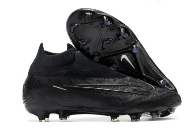 Nike Phantom GX Elite DF FG Football Boots - Black/Black