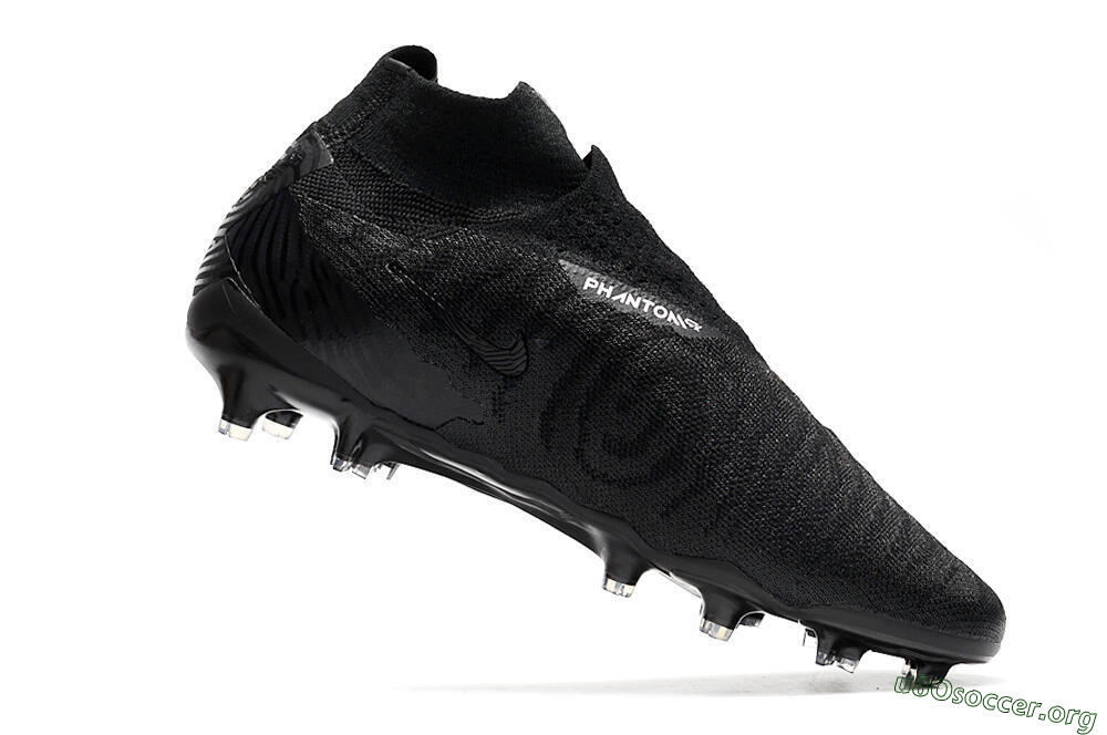 Nike Phantom GX Elite DF FG Football Boots - Black/Black 4