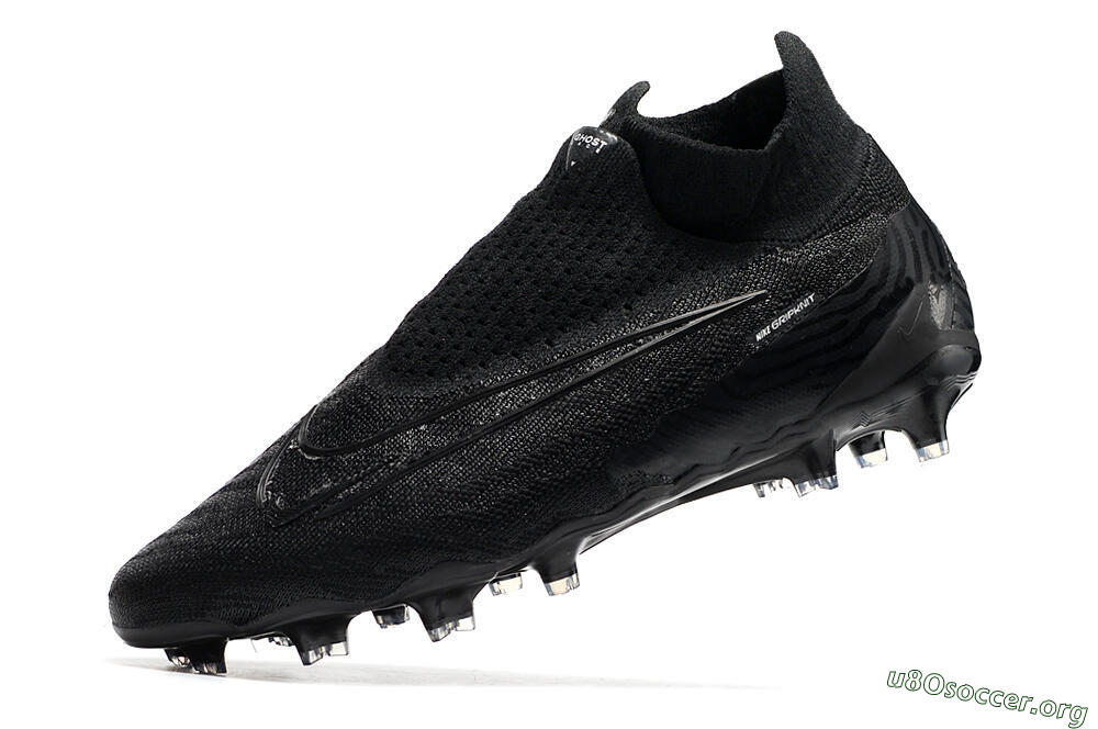 Nike Phantom GX Elite DF FG Football Boots - Black/Black 5