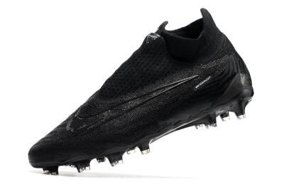 Nike Phantom GX Elite DF FG Football Boots - Black/Black