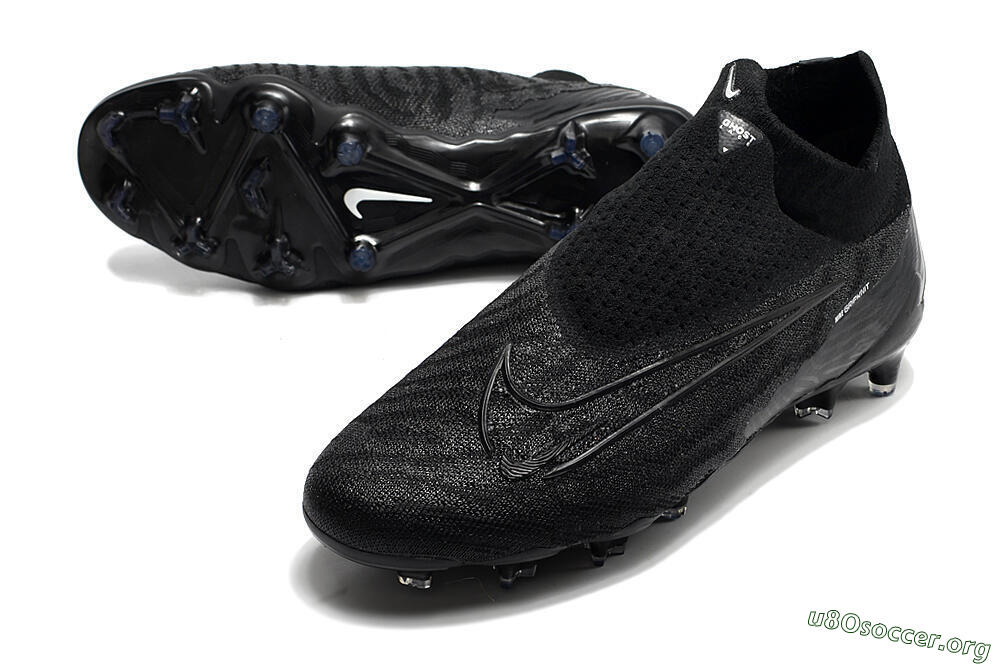 Nike Phantom GX Elite DF FG Football Boots - Black/Black 0