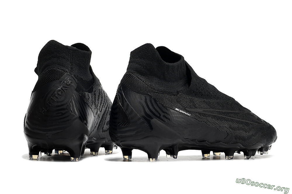 Nike Phantom GX Elite DF FG Football Boots - Black/Black 6