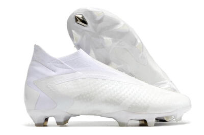 Adidas Predator Accuracy+ FG Football Boots - White/White