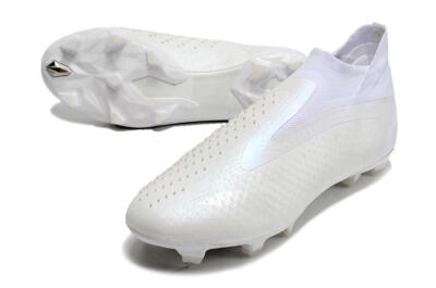 Adidas Predator Accuracy+ FG Football Boots - White/White