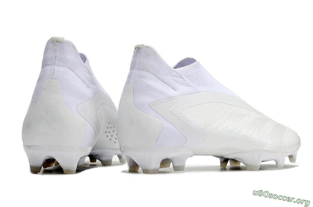 Adidas Predator Accuracy+ FG Football Boots - White/White 6