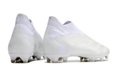Adidas Predator Accuracy+ FG Football Boots - White/White