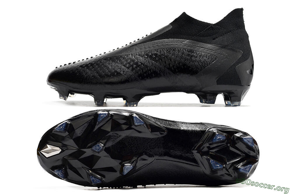 Adidas Predator Accuracy+ FG Football Boots - Black/Grey 1