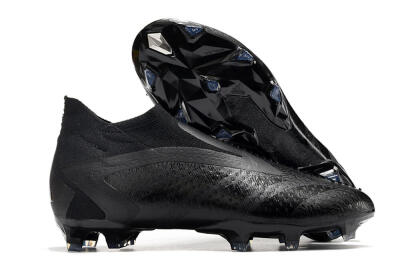 Adidas Predator Accuracy+ FG Football Boots - Black/Grey