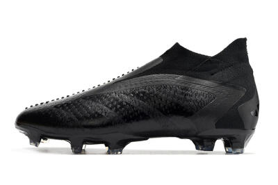 Adidas Predator Accuracy+ FG Football Boots - Black/Grey