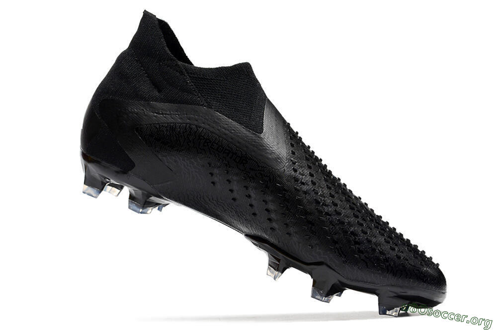 Adidas Predator Accuracy+ FG Football Boots - Black/Grey 4