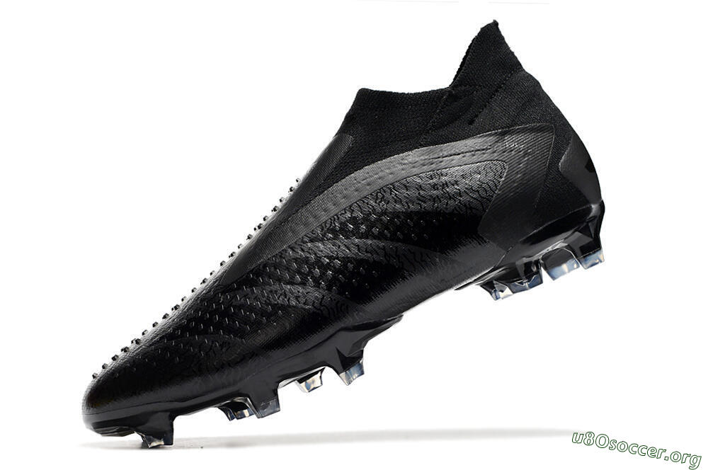 Adidas Predator Accuracy+ FG Football Boots - Black/Grey 5