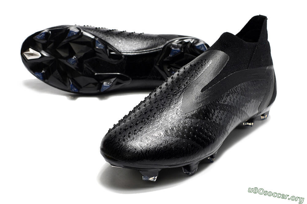 Adidas Predator Accuracy+ FG Football Boots - Black/Grey 0